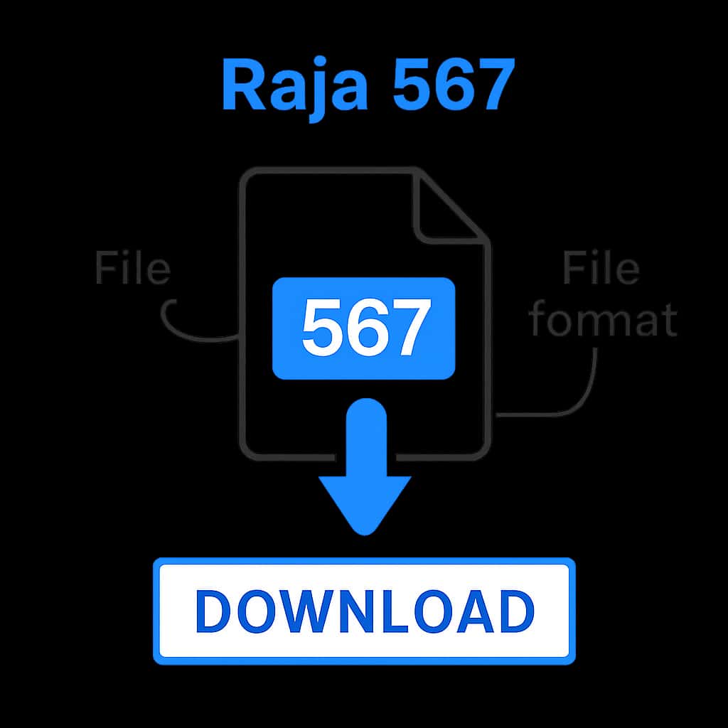 Diagram illustrating Raja 567 Download process.