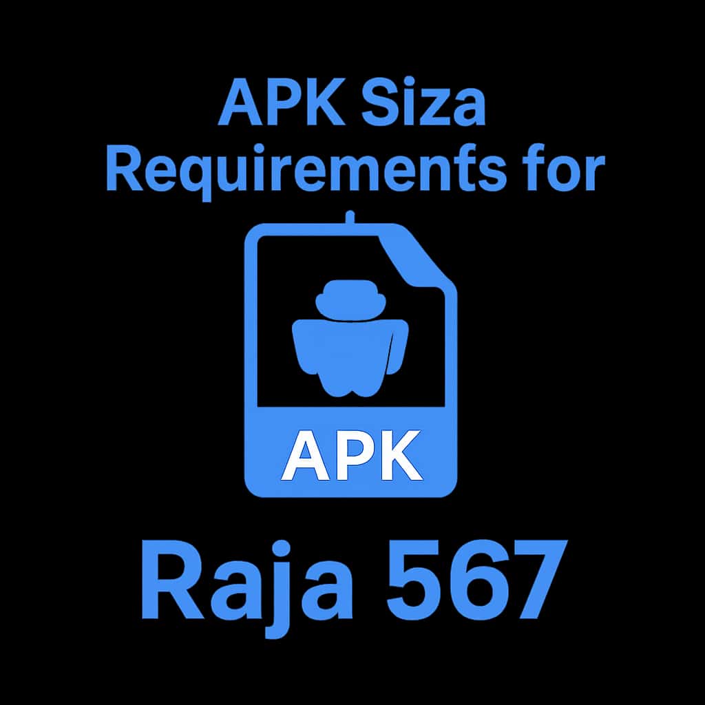 Icon representing APK Size Requirements for Raja 567.
