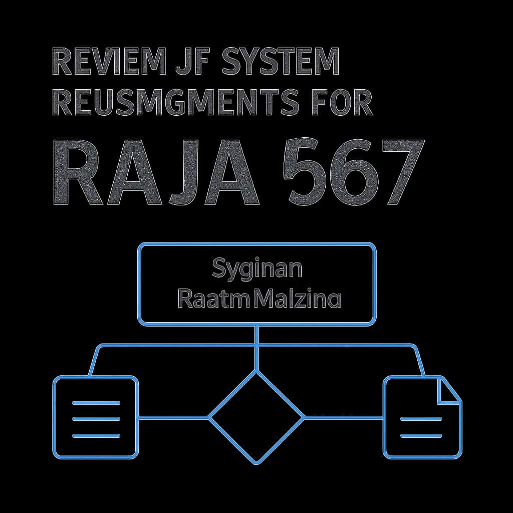 Illustration showing the requirements for the Raja 567 app.
