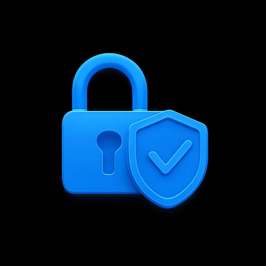 Icon highlighting account security for Raja 567.