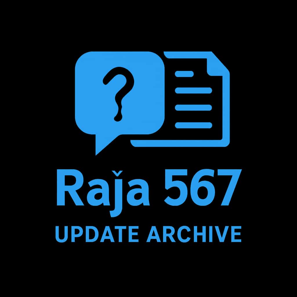 Icon representation of Raja 567 Update Archive with a guide theme.